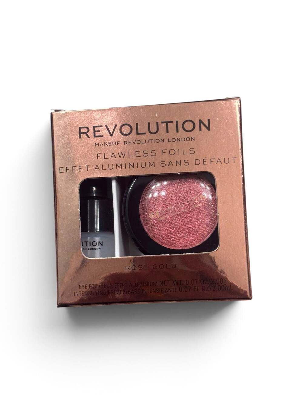 Makeup Revolution Flawless Foils Eyeshadows with Primer Bundle